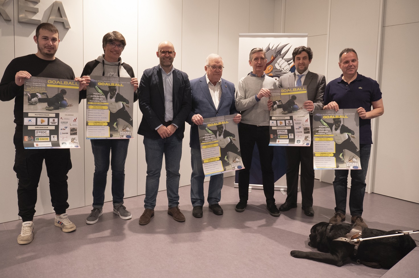 El Goalball llega por primera vez a Pamplona los d&iacute;as 18 y 19 de marzo